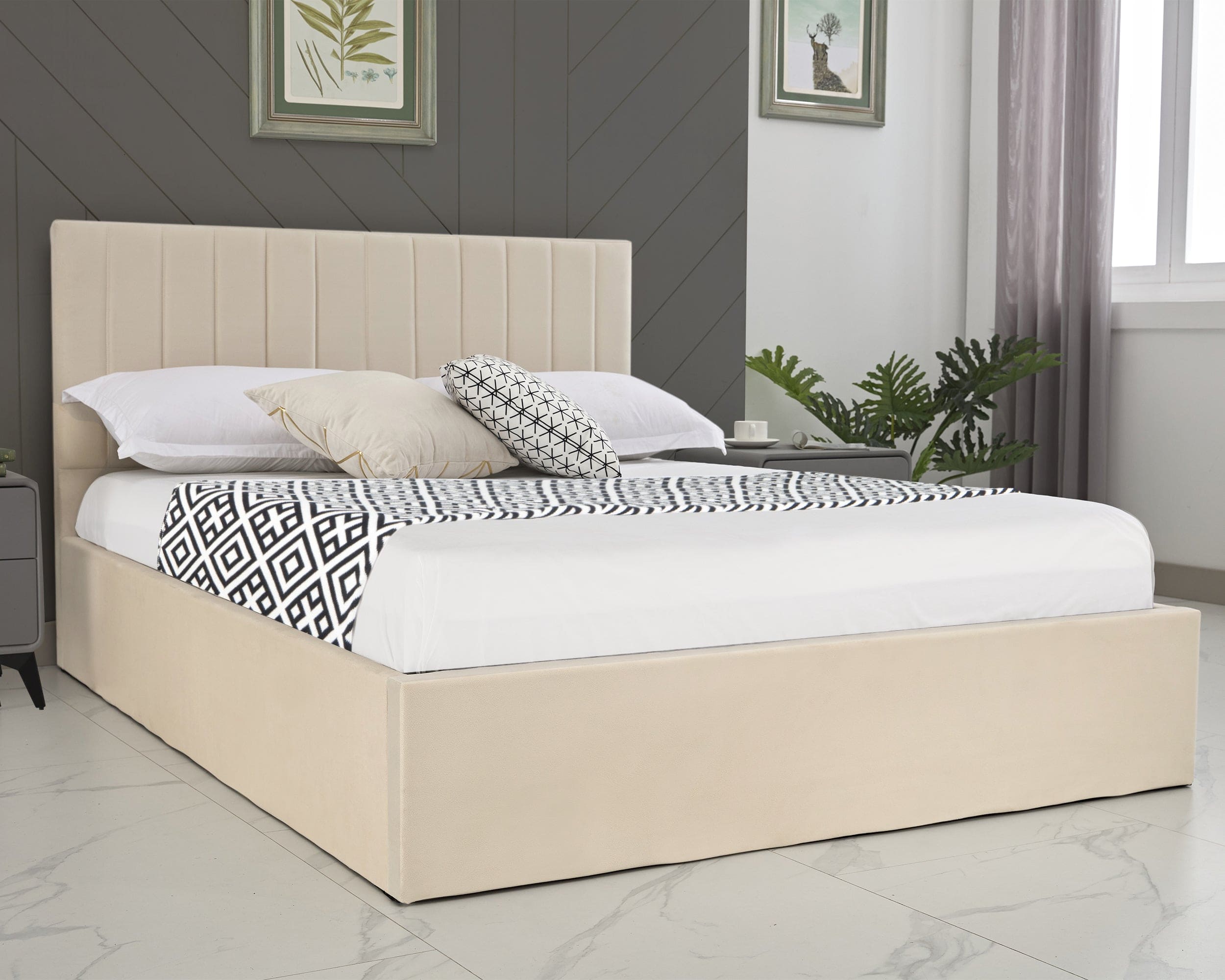 Blisswood Chelsea Design Ottoman Bed with Storage