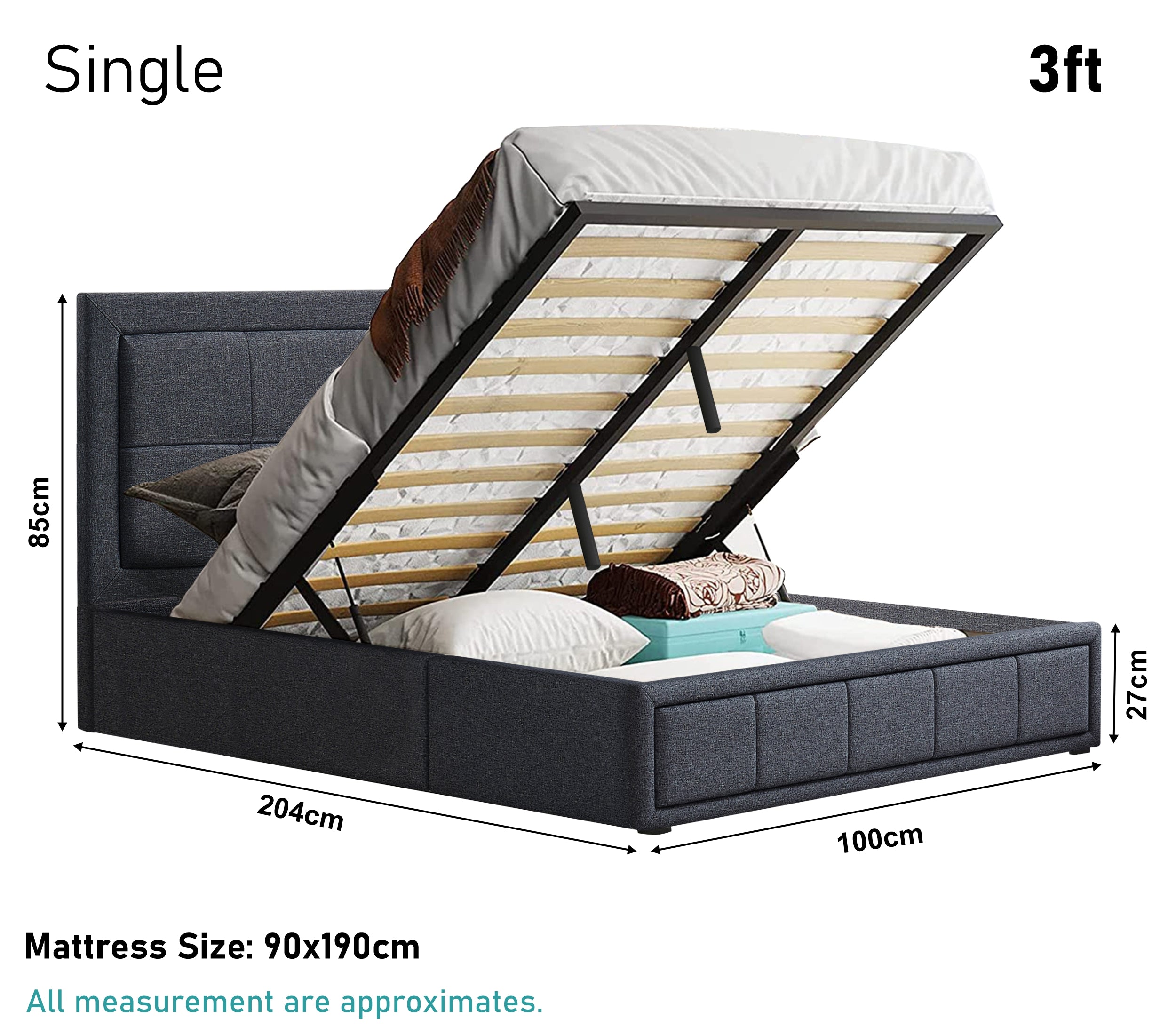 single bed frame