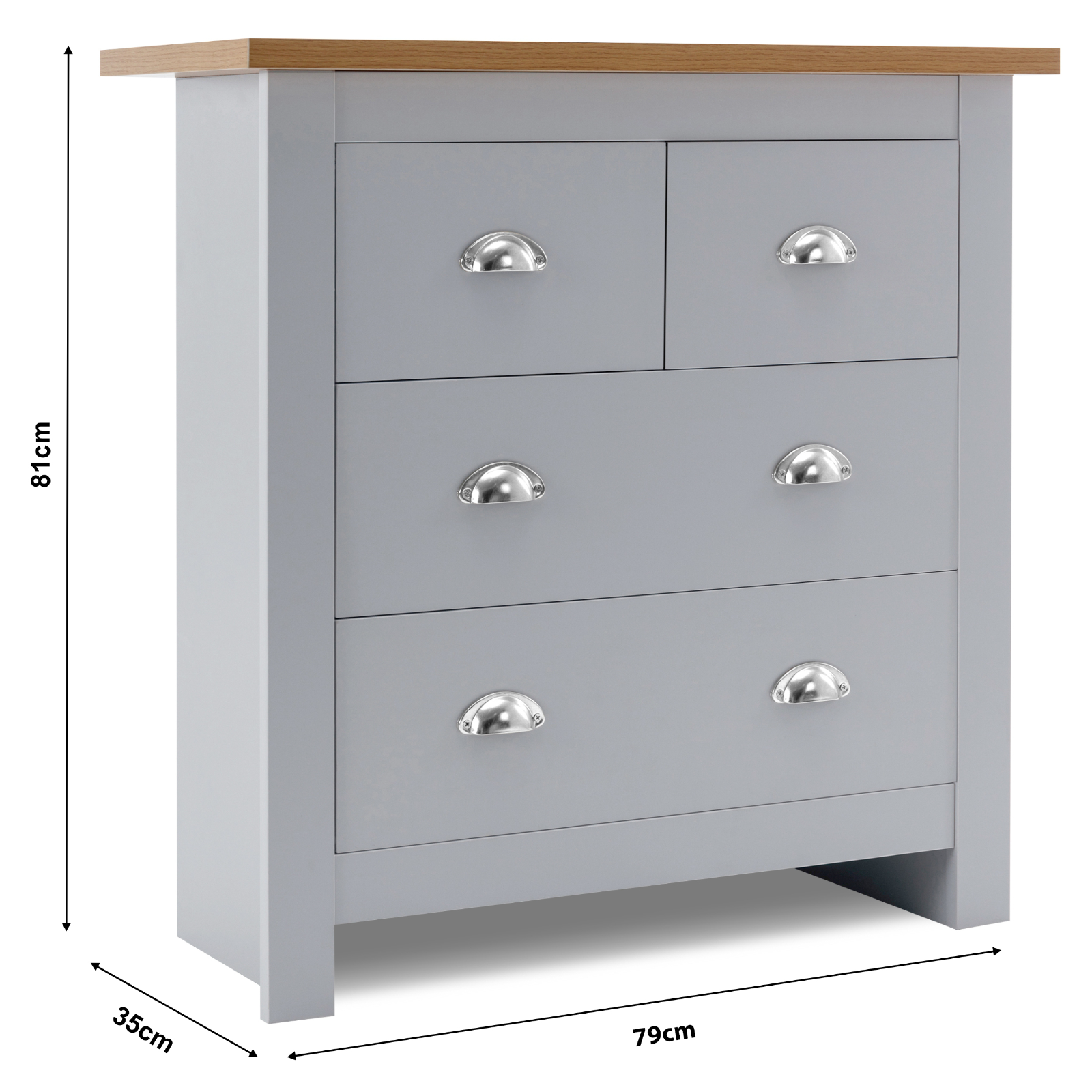 grey drawers