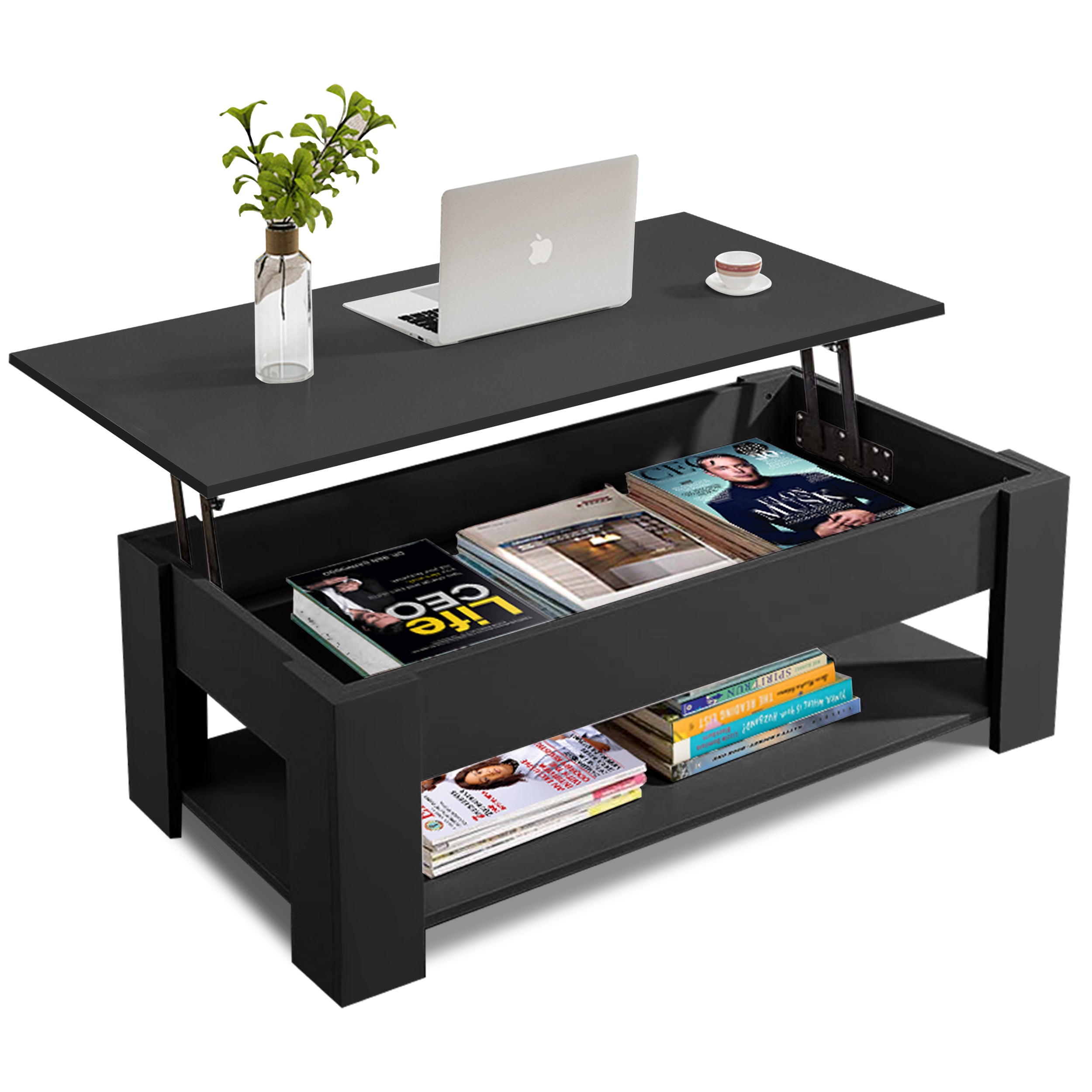 black coffee table