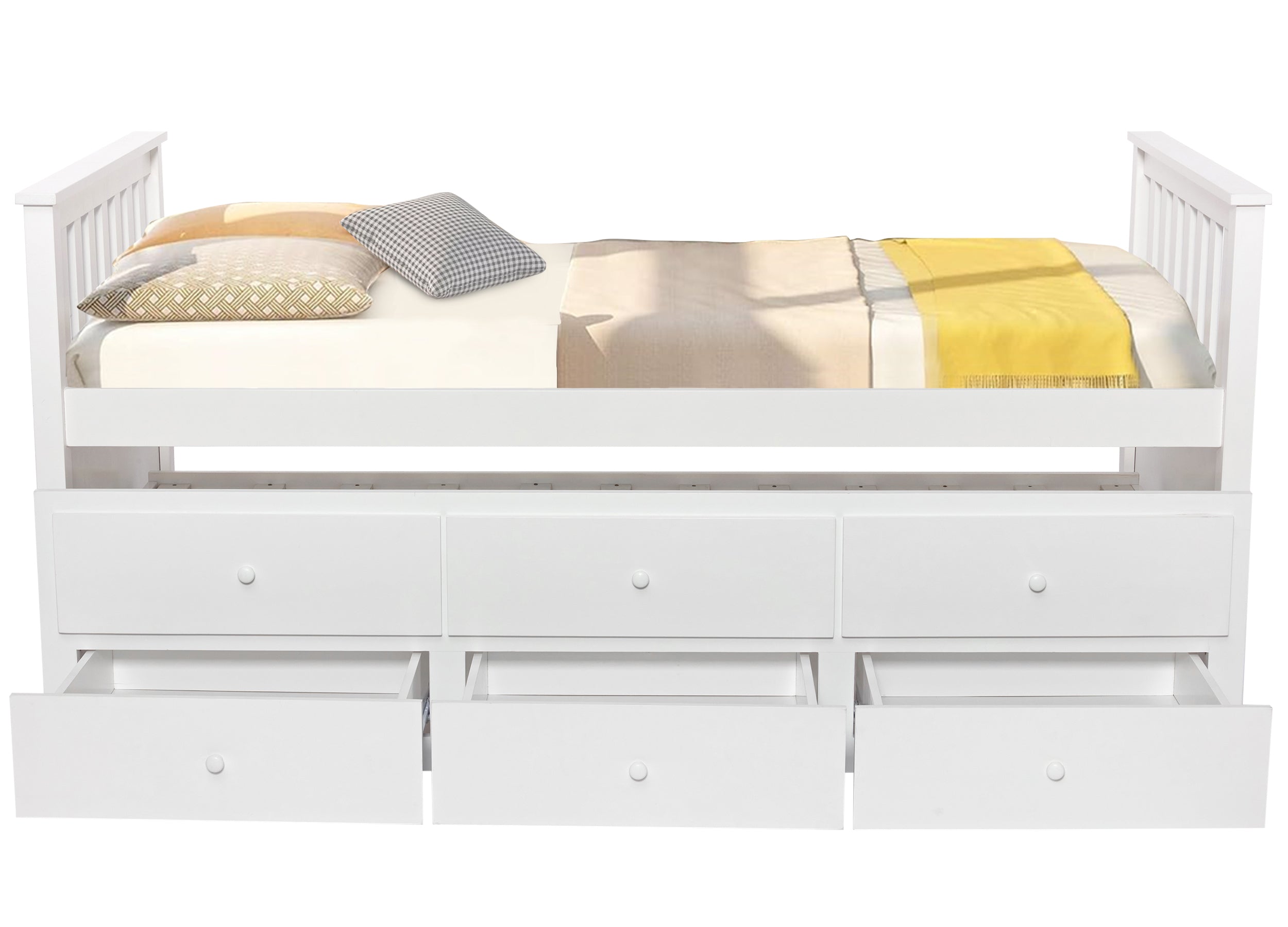 Blisswood Day Bed With Underbed Storage Drawers