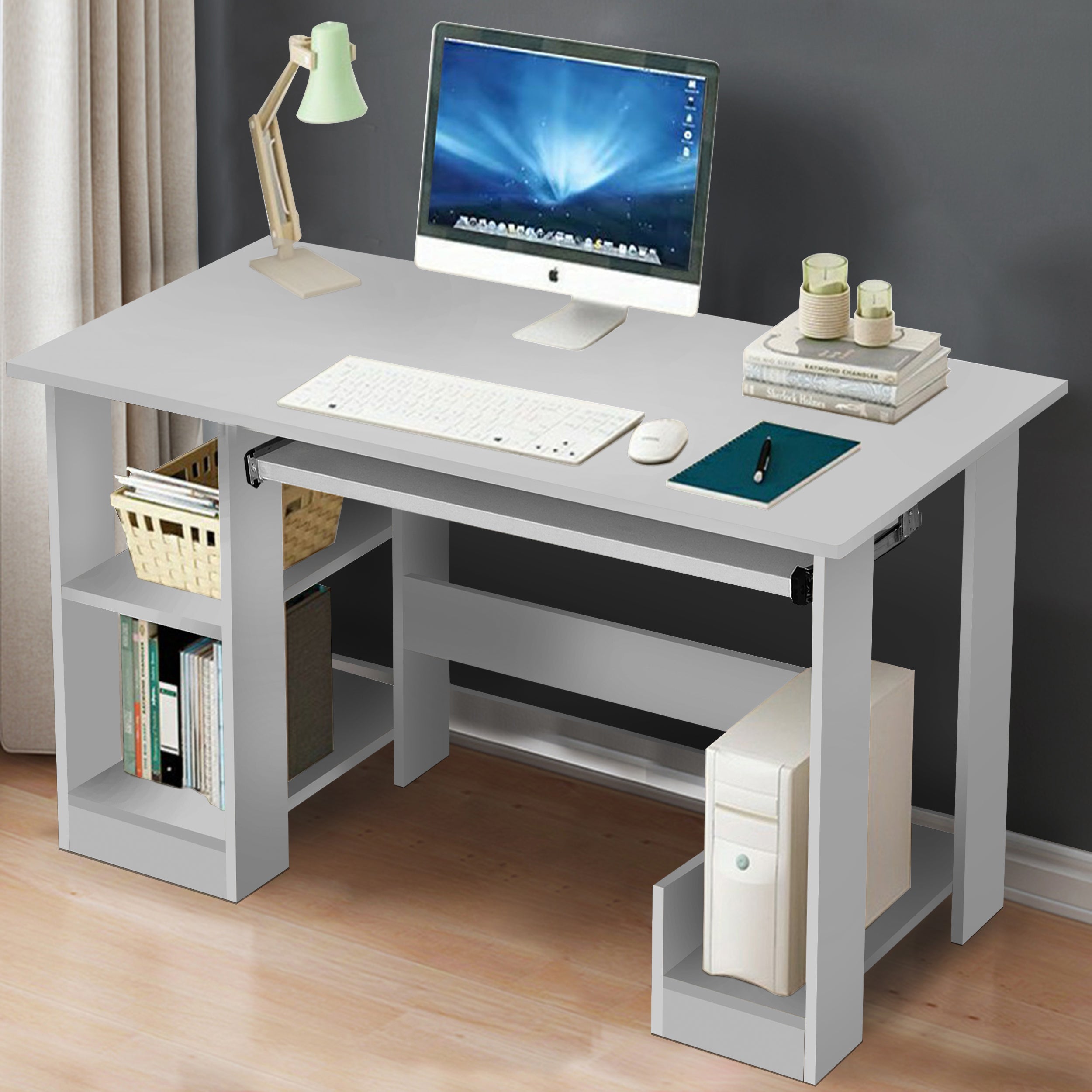 Blisswood Computer Desk: Elevate Your Workspace with Style and Functionality!