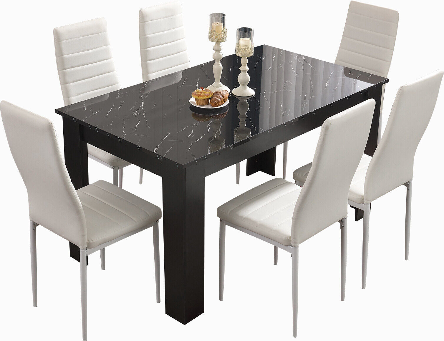 6 chair dining set