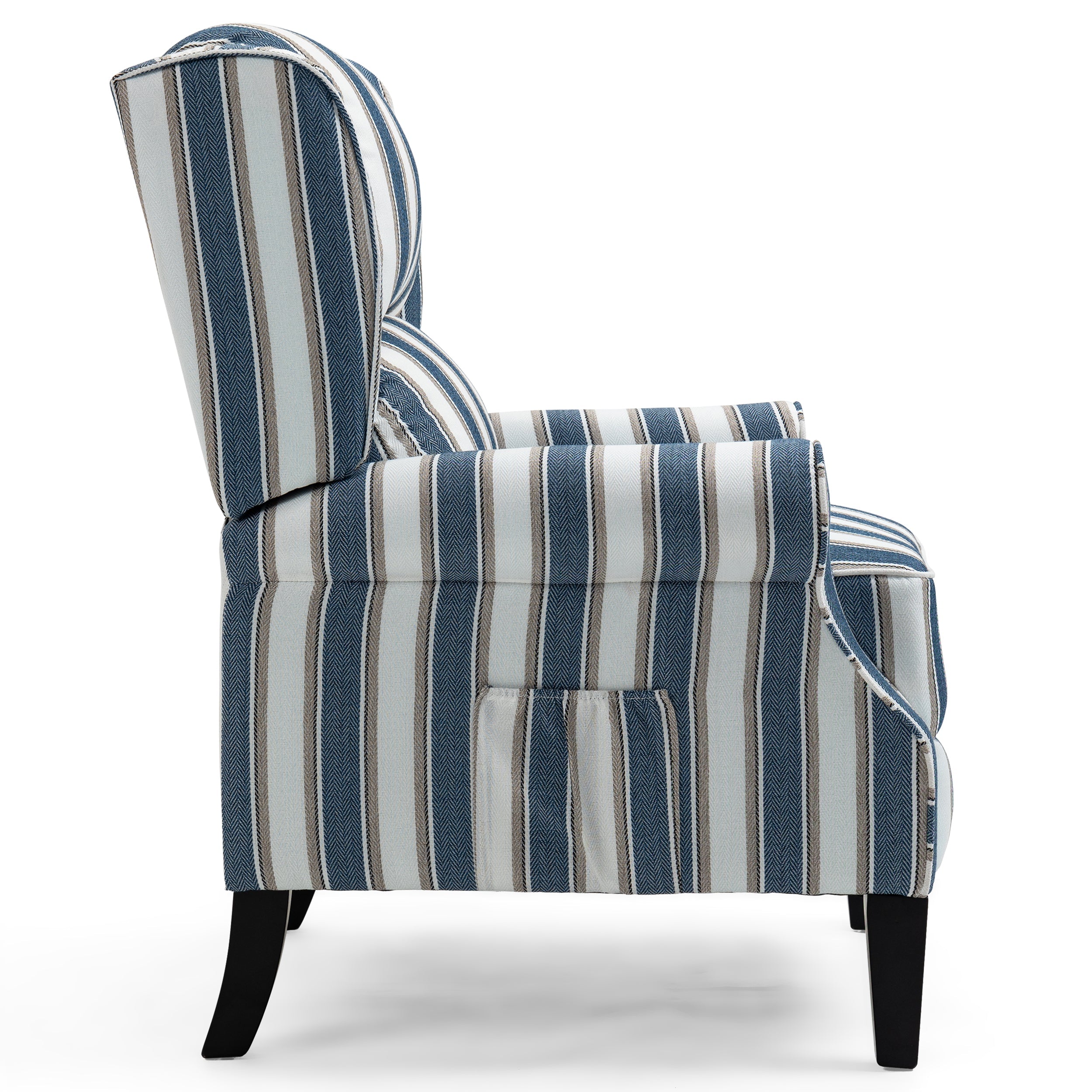 high back armchair