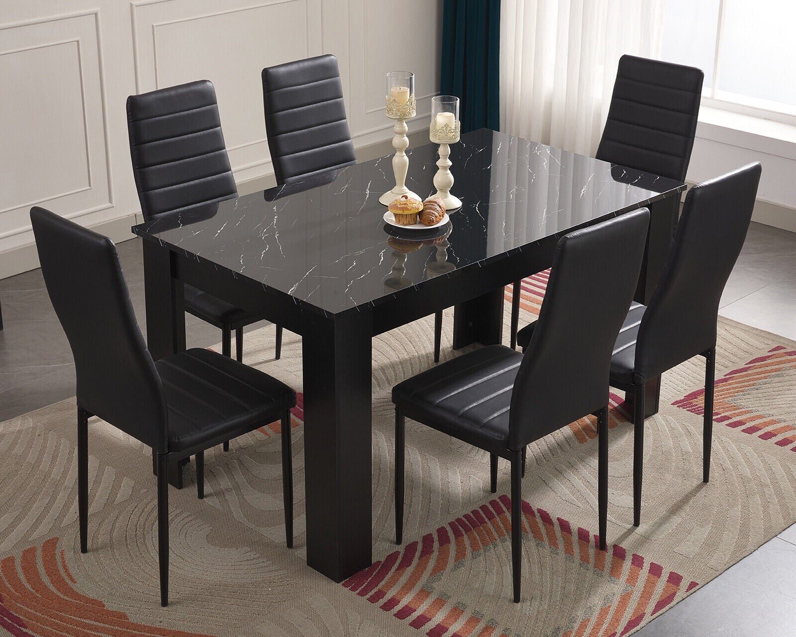 extendable dining set