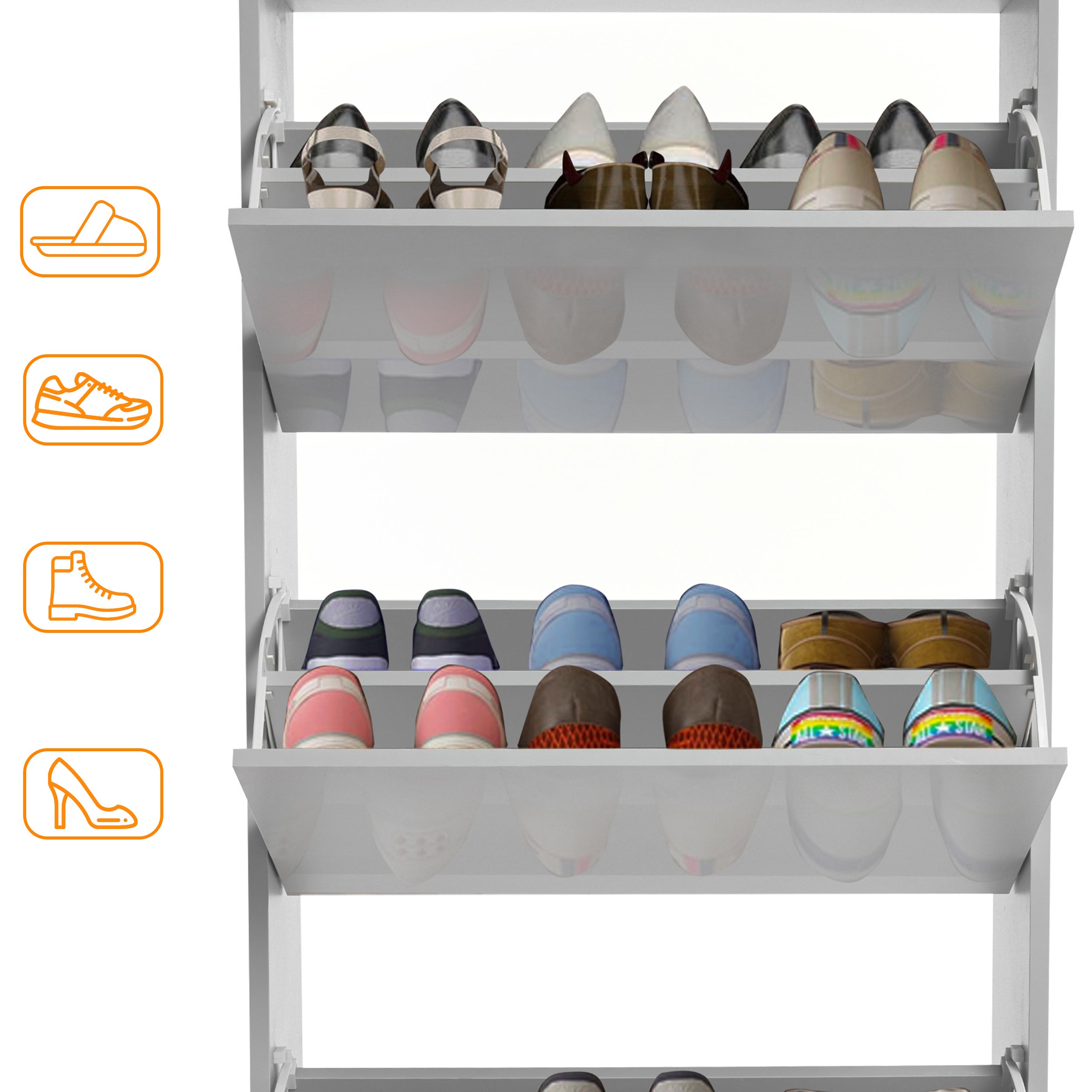 shoe holder cabinet