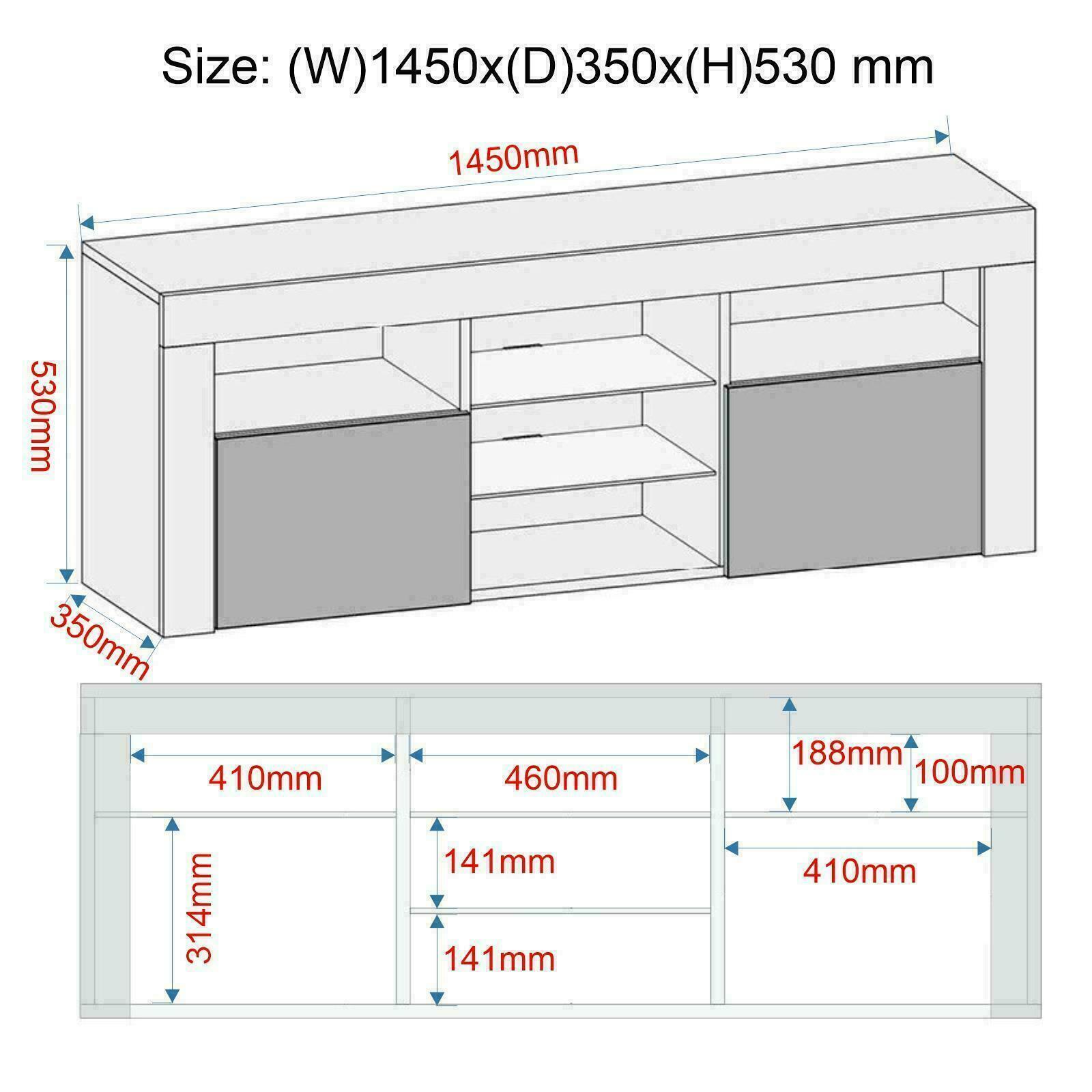 wooden sideboard