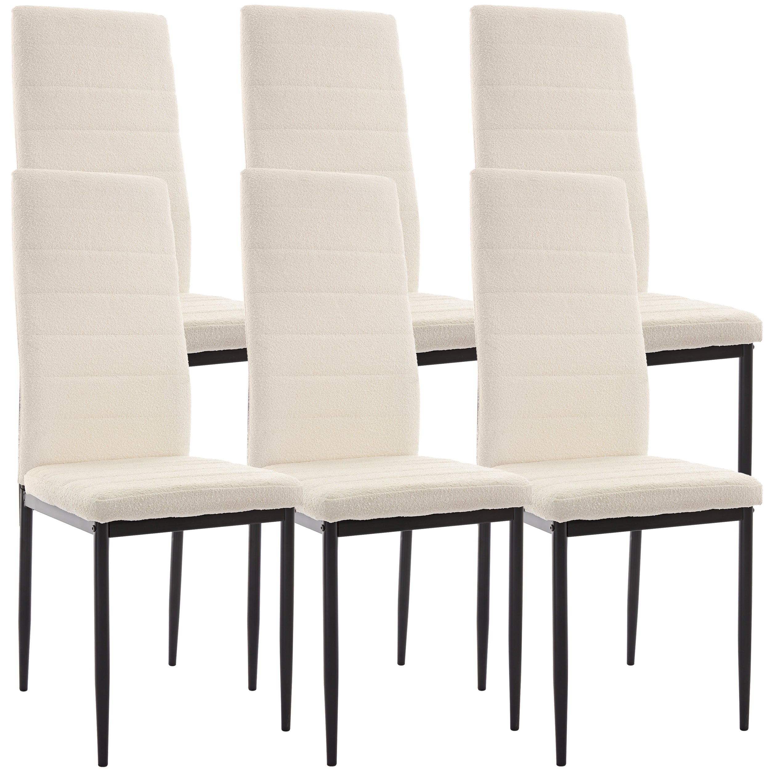 cream dining chairs