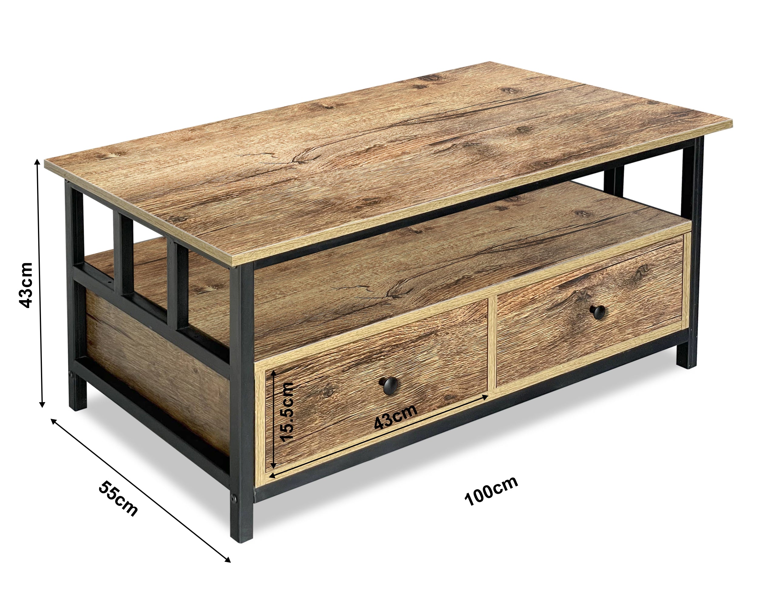 coffee table with storage